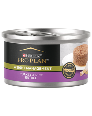 Purina Pro Plan - Weight Management Turkey & Rice Entrée Ground Wet Cat Food