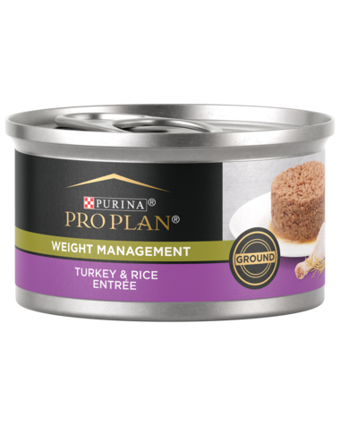 Purina Pro Plan - Weight Management Turkey & Rice Entrée Ground Wet Cat Food