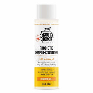 Skout's Honor - Probiotic Shampoo + Conditioner for Dogs & Cats, 16-oz
