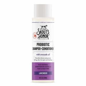 Skout's Honor - Probiotic Shampoo + Conditioner for Dogs & Cats, 16-oz