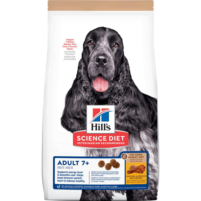 Hill's Science Diet - Adult 7+ No Corn, Wheat, Soy