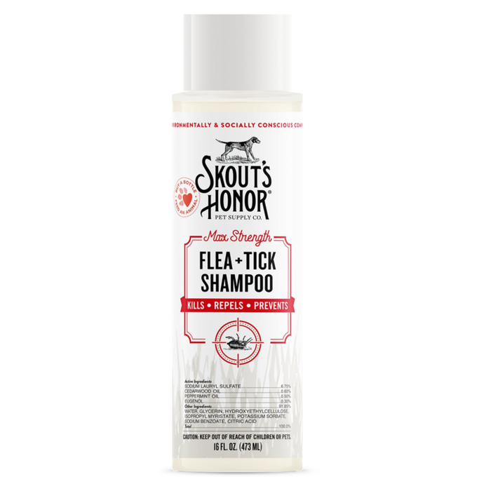 Skout's Honor - Flea+Tick Shampoo