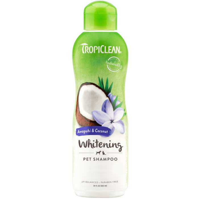 TropiClean - Awapuhi & Coconut Whitening Shampoo for Pets
