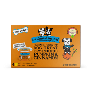 The  Bear and The Rat - Frozen Pumpkin Yogurt Dog Treat - PICK UP ONLY