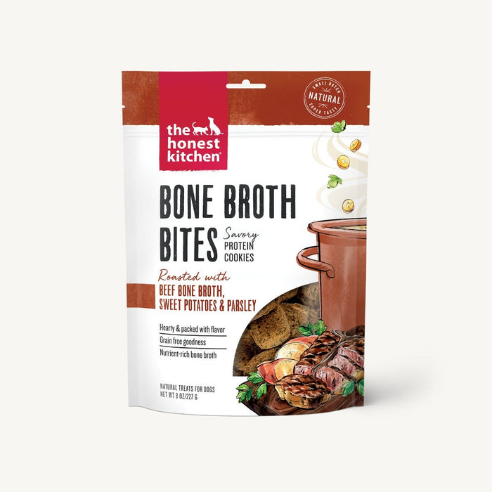 The Honest Kitchen - Bone Broth Bites with Beef & Sweet Potatoes, 8-oz
