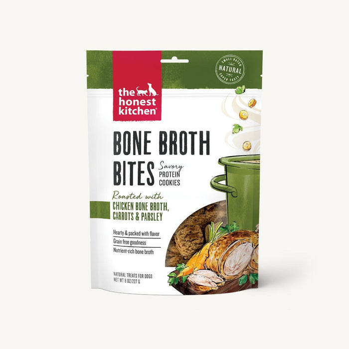 The Honest Kitchen - Chicken Bone Broth Bites with Carrots Dog Treat
