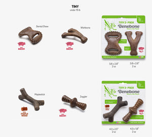 Benebone - Tiny 2-Pack Dog Chew Toy