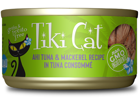 Tiki Cat - Papeekeo Luau Ahi Tuna & Mackerel Wet Cat Food