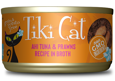 Tiki Cat - Manana Grill Ahi Tuna & Prawns in Broth Wet Cat Food