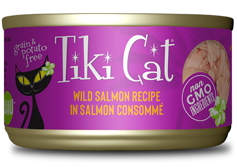 Tiki Cat - Hanalei Luau Wild Salmon Wet Cat Food