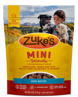 Zuke's - Mini Naturals Beef Recipe Dog Treats